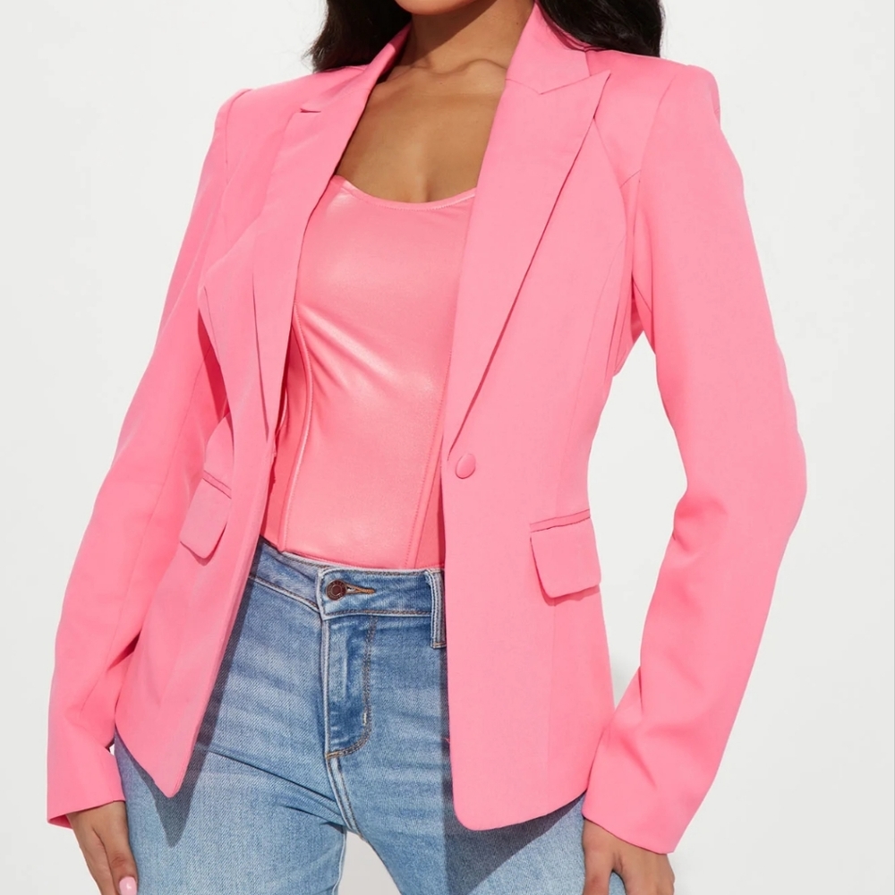 Rachel Rhinestone Butterfly Blazer